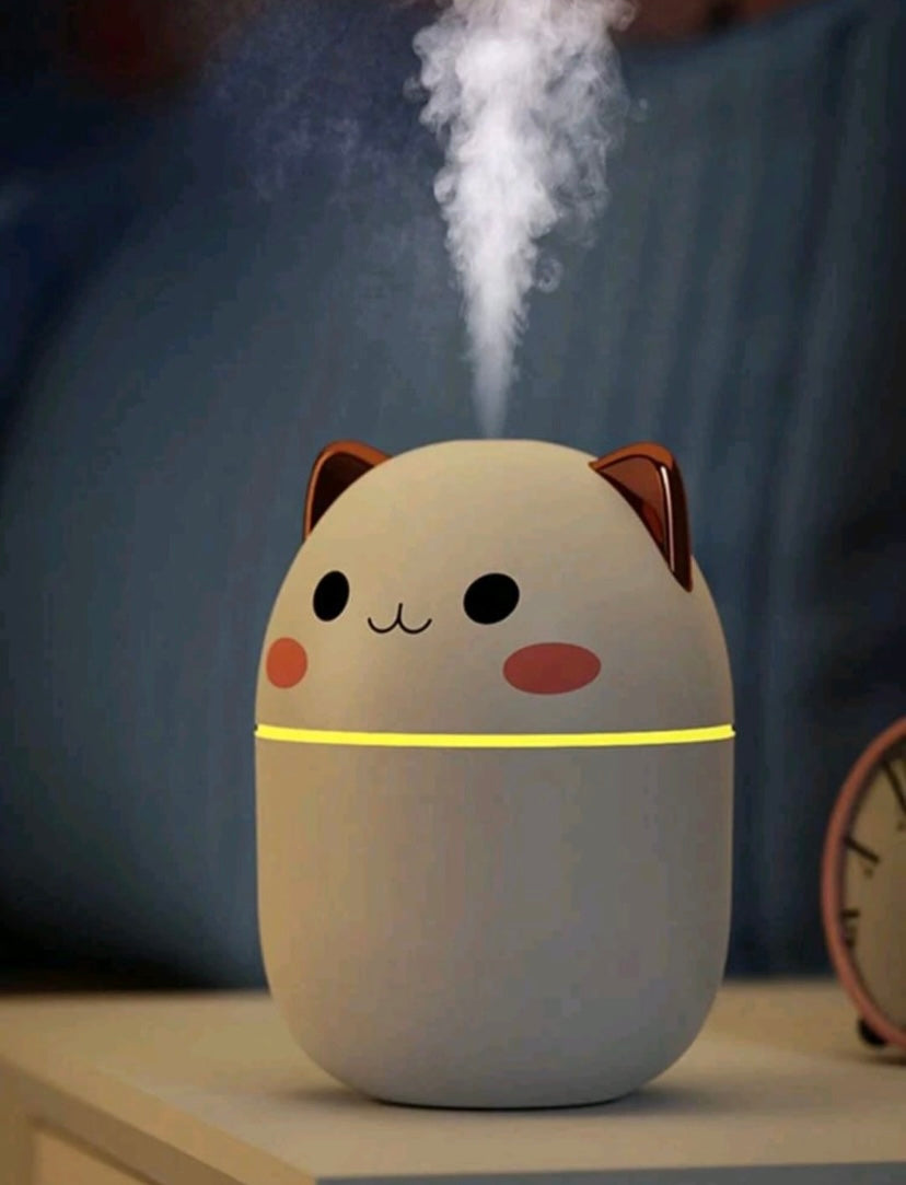 HUMIFICADOR O DIFUSOR DE AROMA EN FORMA DE GATITO