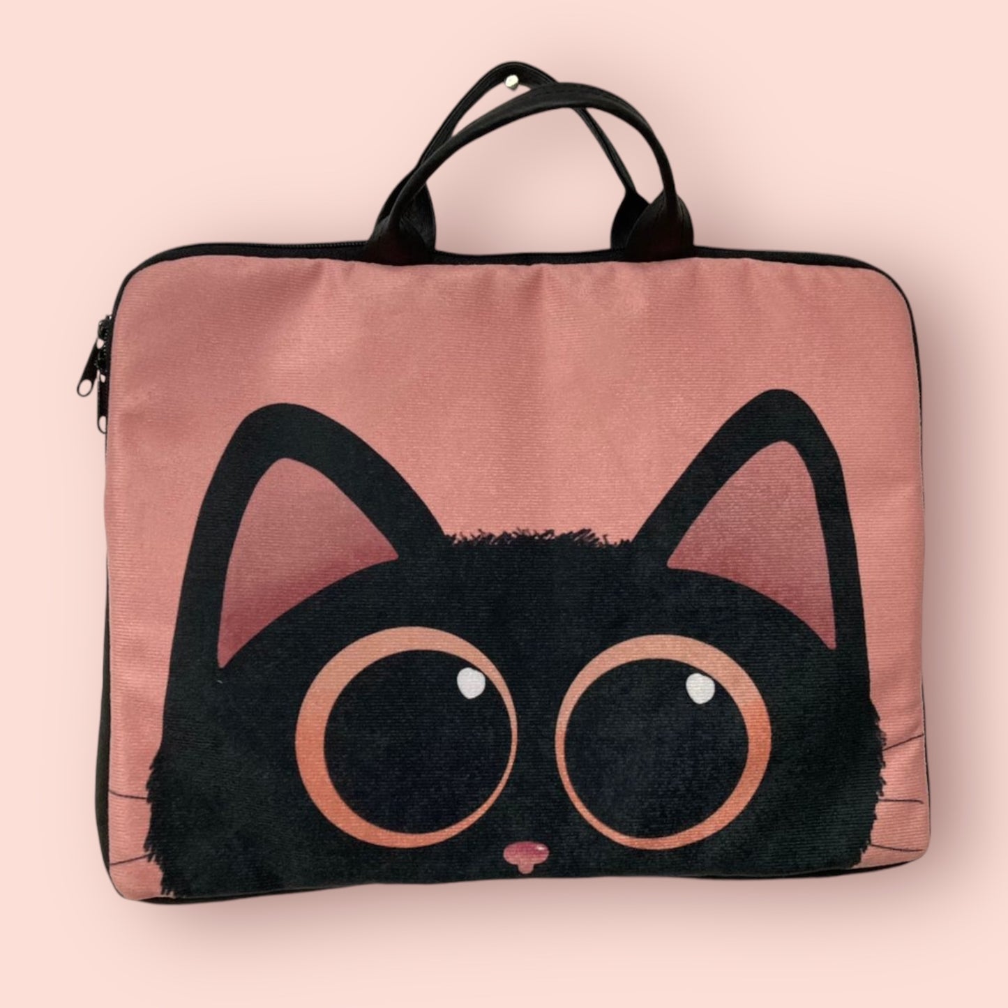 BOLSO PARA LAPTOP CON DISEÑO DE OJITOS