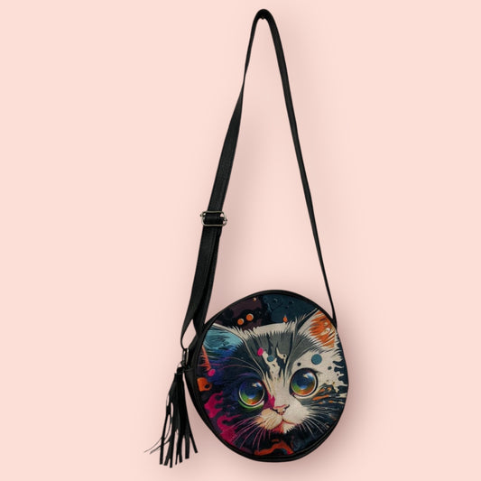 BOLSO DE MANO PARA MUJER REDONDO