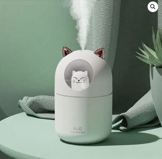 HUMIFICADOR O DIFUSOR DE AROMA EN FORMA DE GATITO