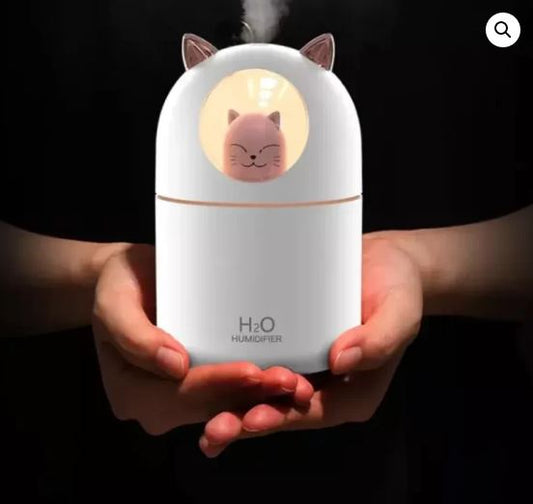 HUMIFICADOR O DIFUSOR DE AROMA EN FORMA DE GATITO