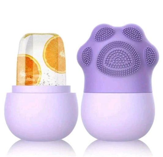 MOLDE PARA HIELO FACIAL CON DISEÑO DE PATITA