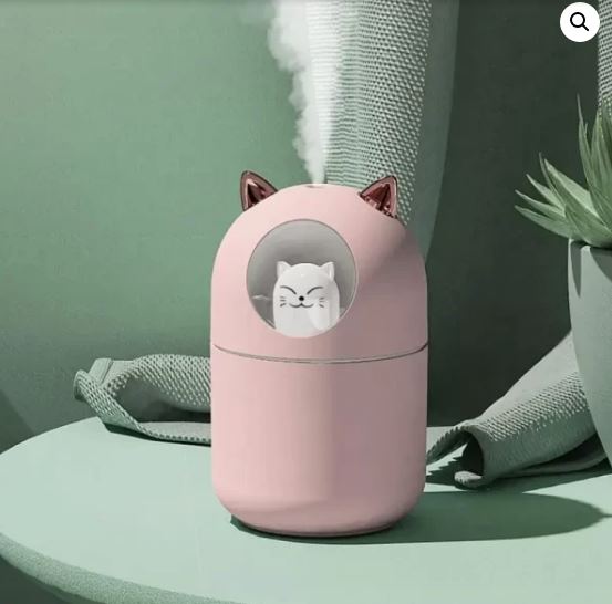 HUMIFICADOR O DIFUSOR DE AROMA EN FORMA DE GATITO